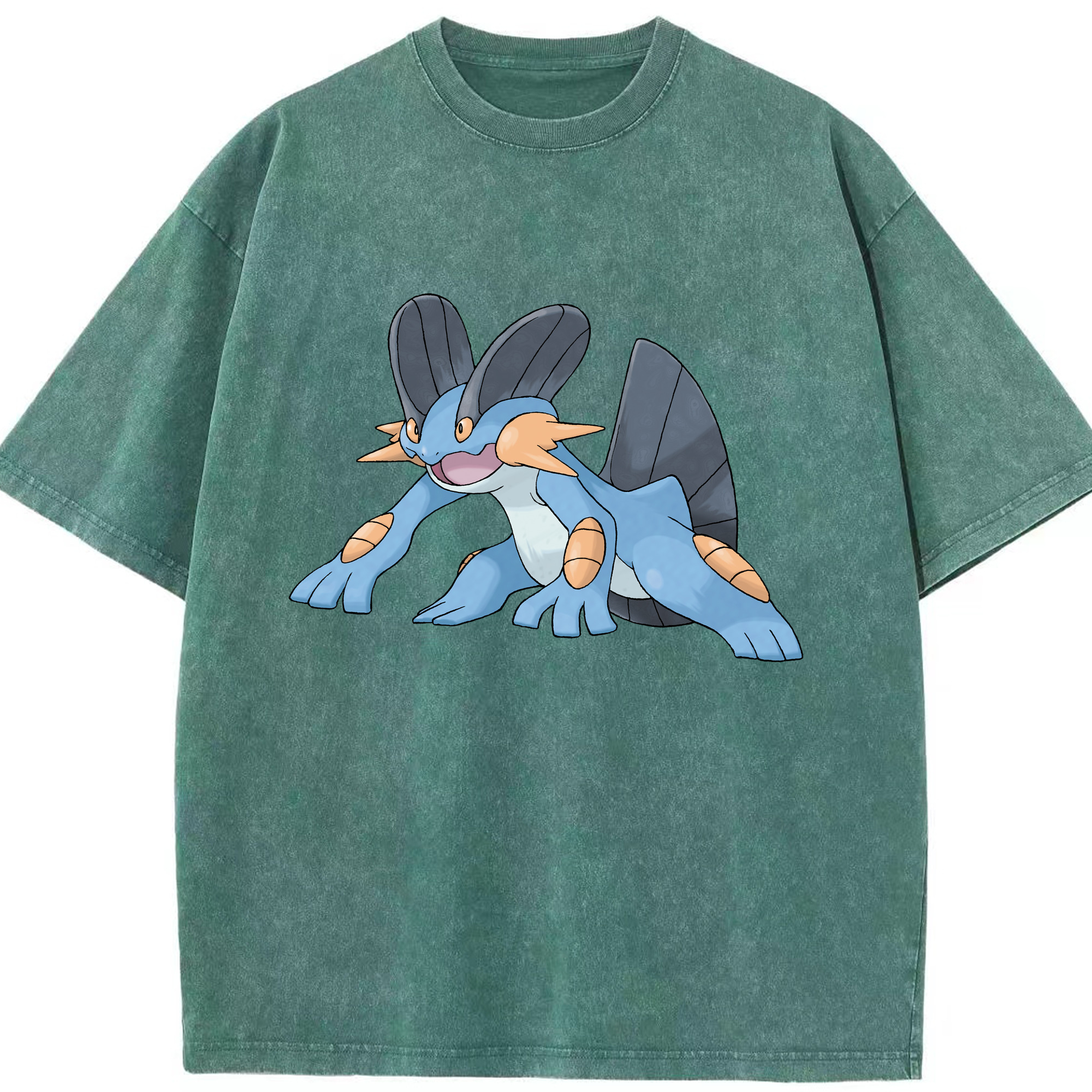 （画像用） ポケットモンスター Pokémon 綿100% ヴィンテージ風 半袖Tシャツ（フロントプリント）